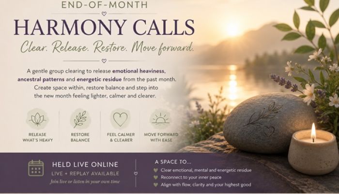 End of Month Harmony Calls